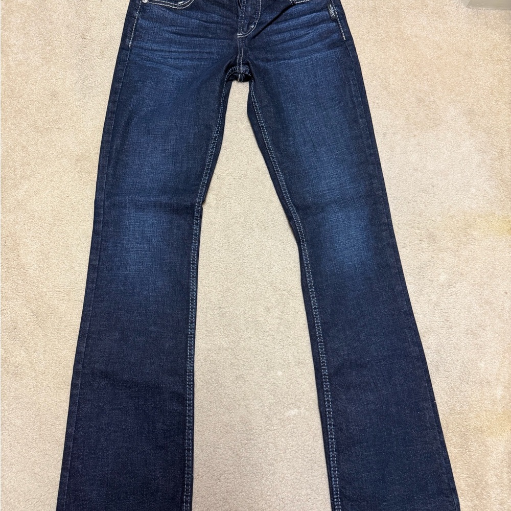 Silver Jeans Dark Indigo Flare Jeans